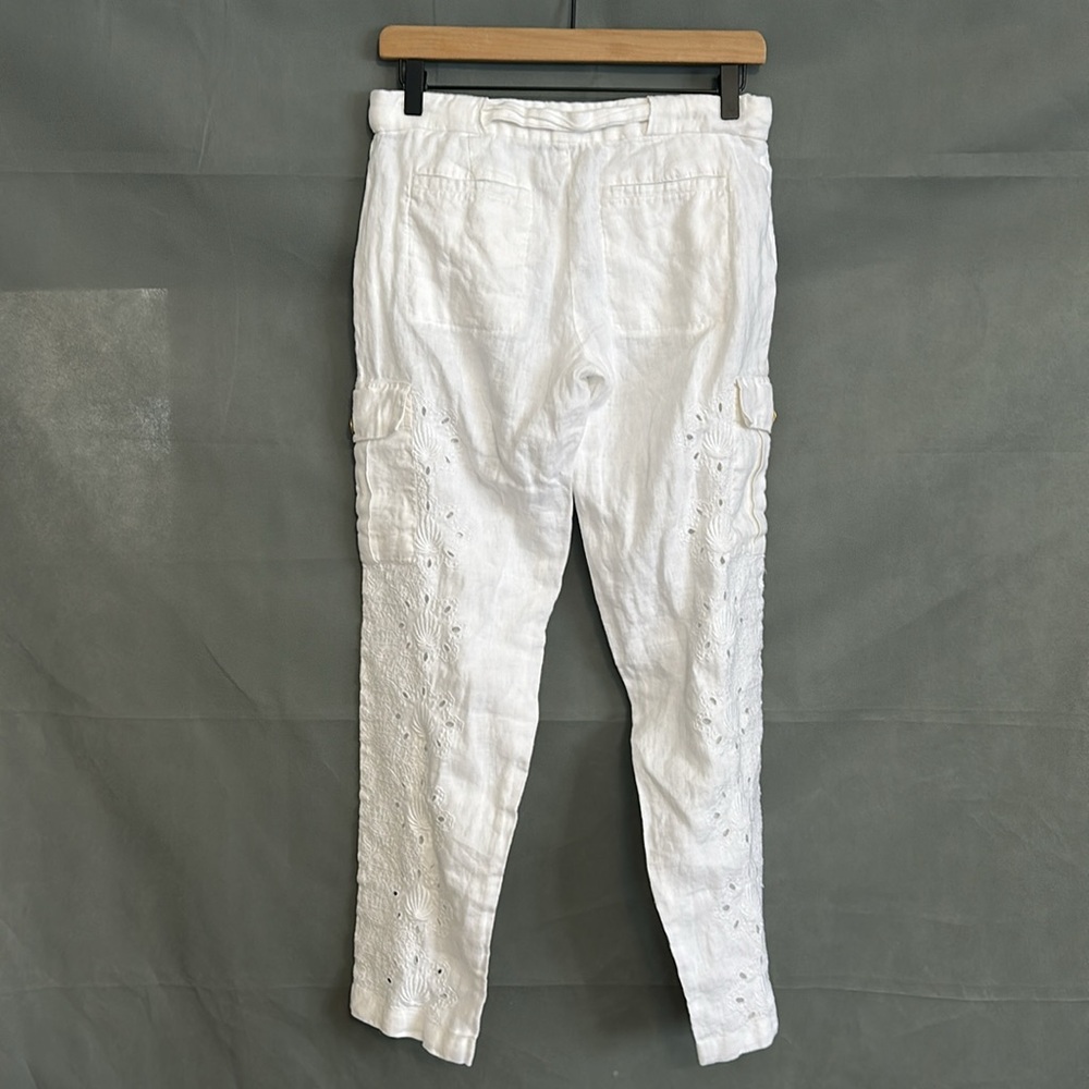 Lilly Pulitzer Linen Ziva Cargo Pants - Picture 9 of 9